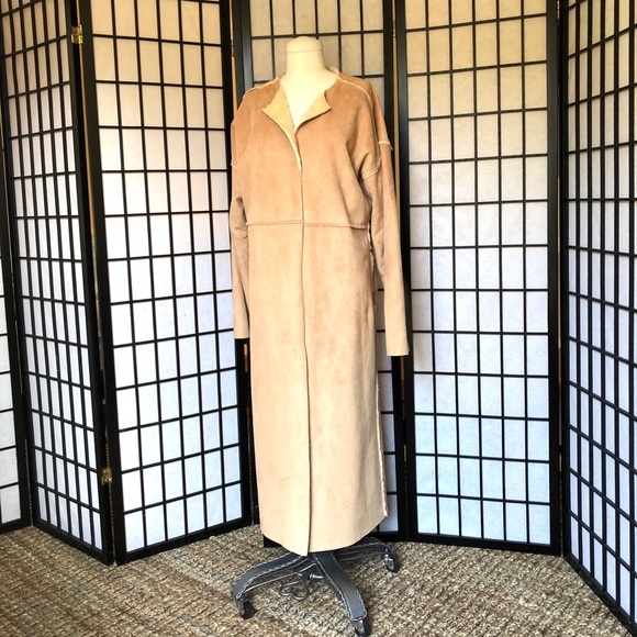 Banana Republic Faux-Shearling Car Coat - Picture 1 of 6